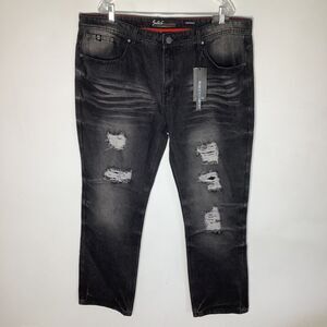 Switch Remarkable Mens Slim Straight‎ Jeans Black Size 42 x 32 NWT